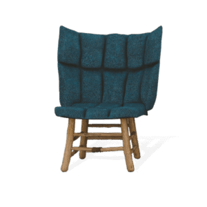 furniture green fabric chair